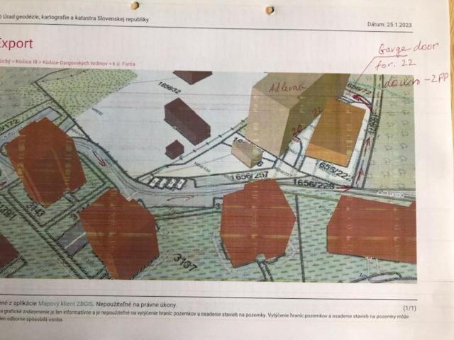Appartamento Mezadler Košice Esterno foto